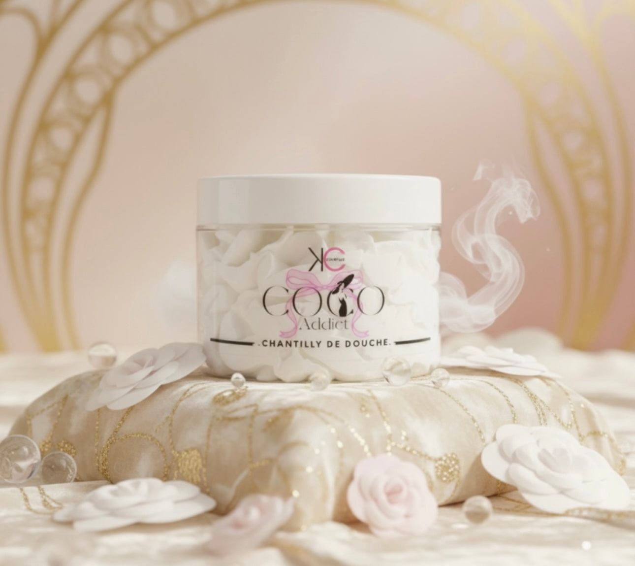 Chantilly de douche coco addict