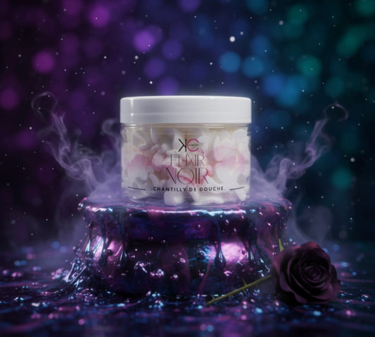 Chantilly de douche élixir noir (black opium)