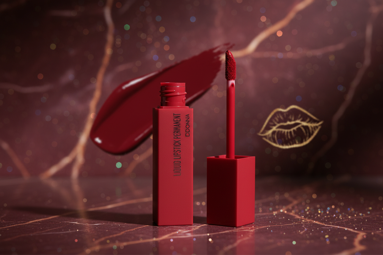 Rouge à lèvres liquide mat - Rouge profond